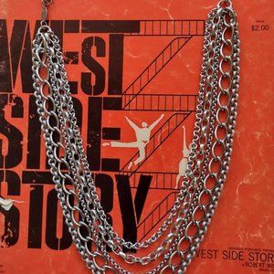 SABIKA FIVE CHAIN NECKLACE - 15"